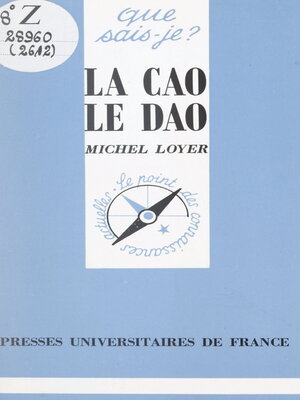 cover image of La CAO, le DAO